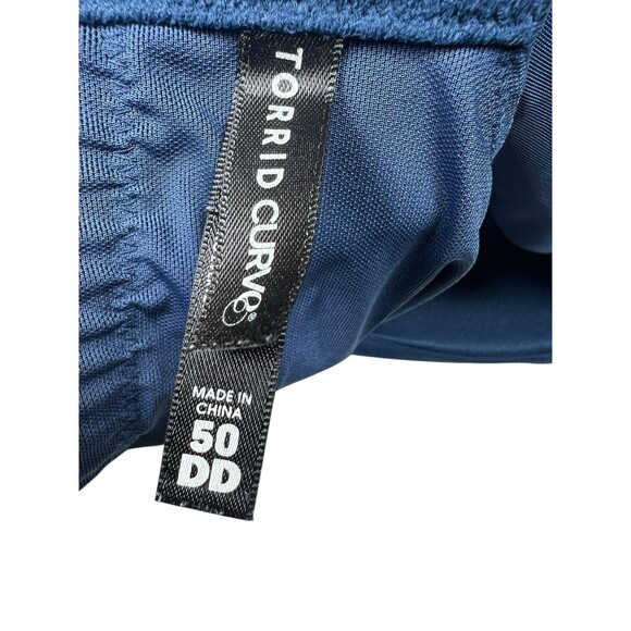 Torrid Curve Blue Wireless Back Smoothing Everyday Bra 50DD‎ Full Coverage - Picture 7 of 9
